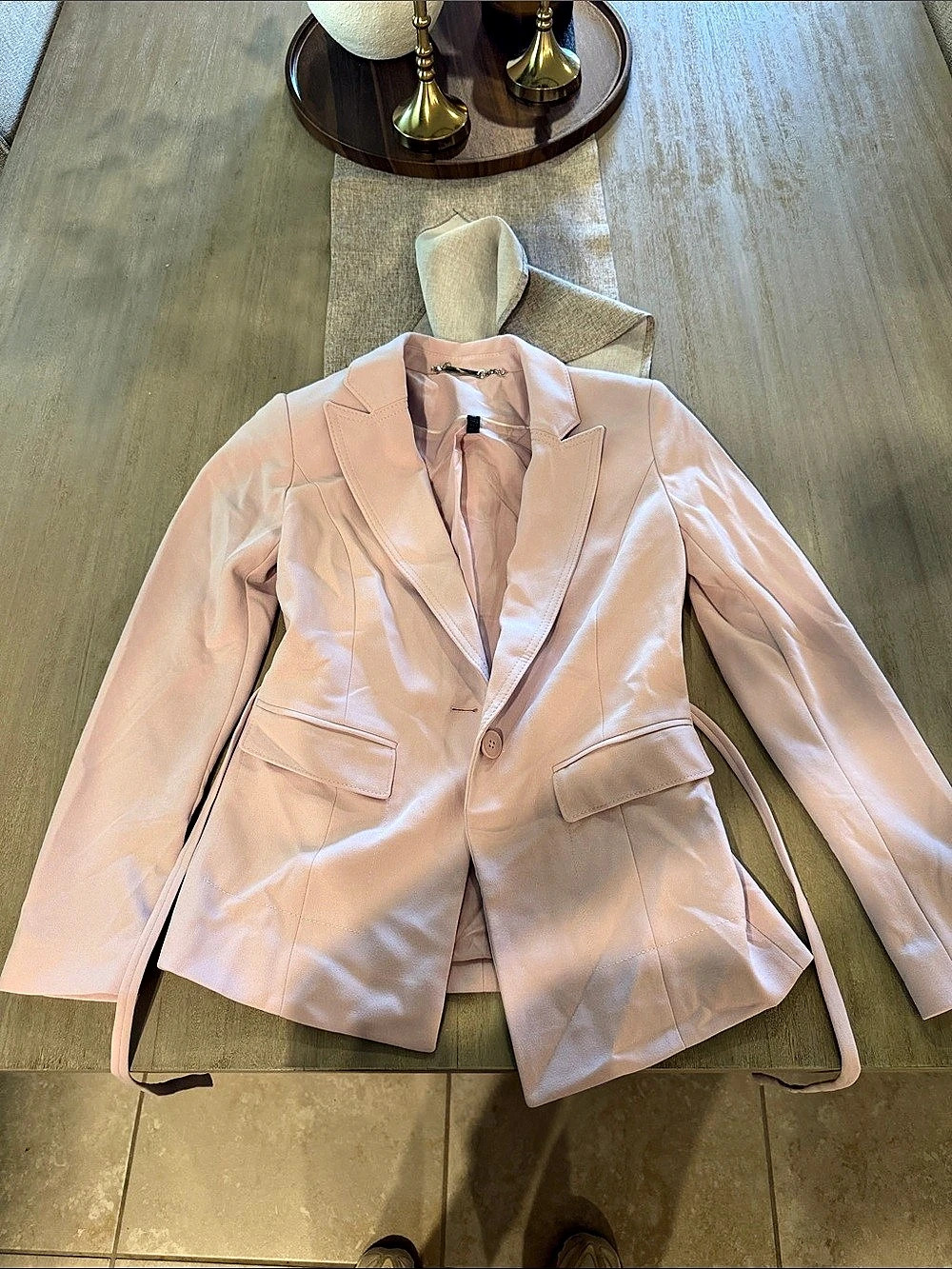 Mimi & Rose Blazer in Pink Like New